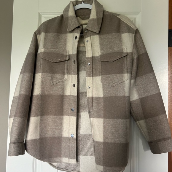 Abercrombie Plaid Shacket - Picture 1 of 4